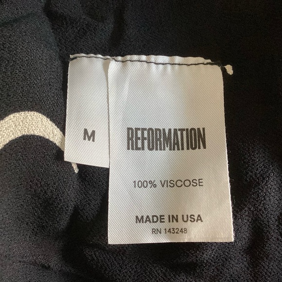 Reformation Dress Lumina Moon & Stars Mini M - Picture 7 of 8